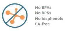 no pba, no bsps, no biphenols, ea free