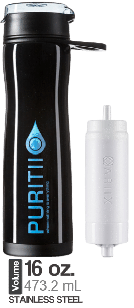 ARIIX Puritii  Home Water Filter~For Your Water Bottle~Brand New~Factory Sealed 